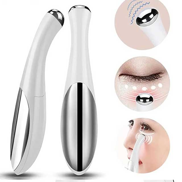 Electric Eye Massager – Vibration Therapy for Wrinkle Removal, Dark Circles & Anti-Aging Eye Care