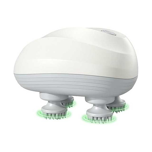 Electric Scalp Massager – Waterproof Rechargeable Head Massager with 96 Kneading Nodes | Hair Growth & Stress Relief Tool | Relaxing Gift for Women & Men