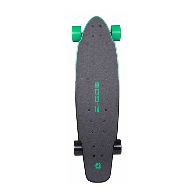 Yuneec E-GO 2 Electric Skateboard – Green, Long-Range & Smooth Ride