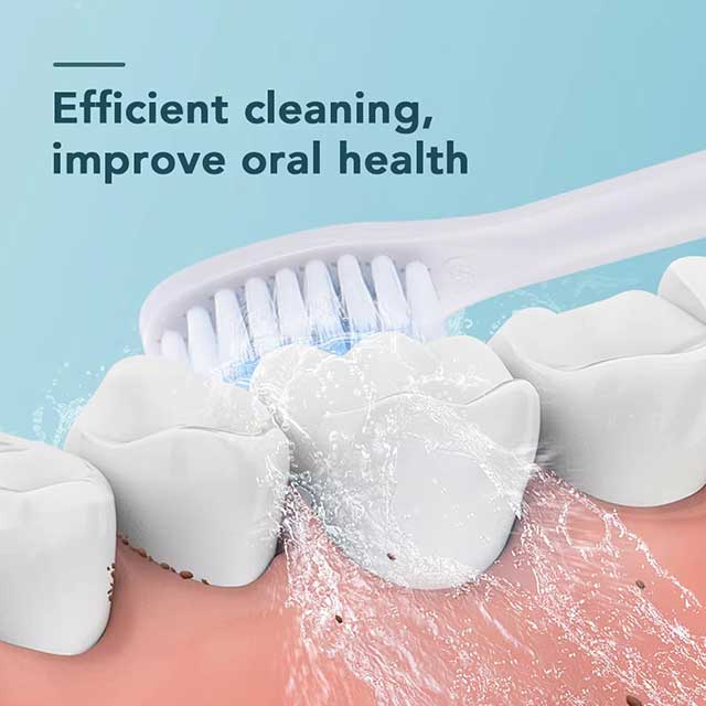 Electric Toothbrush with 6 Cleaning Modes – Type-C Rechargeable, Teeth Whitening Dental Cleaner, IP67 Waterproof Oral Care