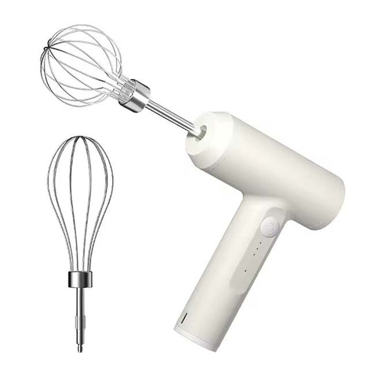 Electric Handheld Whisk & Mixer – Automatic Egg Beater for Cake Baking & Cream Whipping