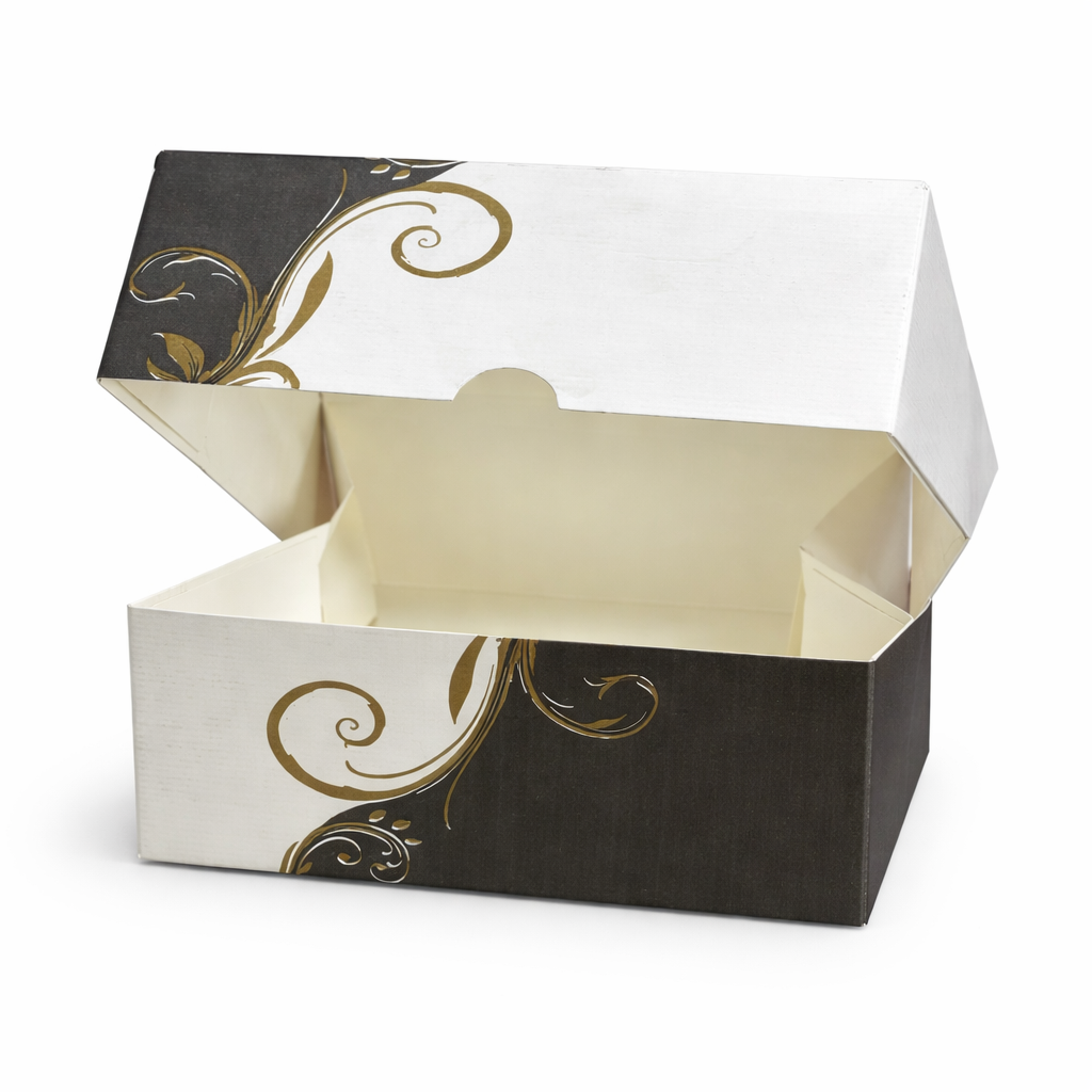 Boîte à gâteau premium avec fenêtre – Lot de 20 boîtes d'emballage pour gâteaux, douceurs et pâtisseries