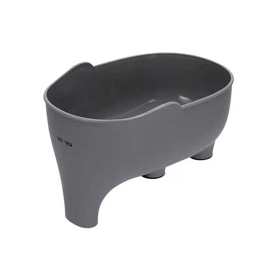 Elephant-Shaped Plastic Drain Basket – Multi-Purpose Kitchen Storage & Strainer for Fruits, Vegetables & Utensils | Cute Household Sink Drain Holder
