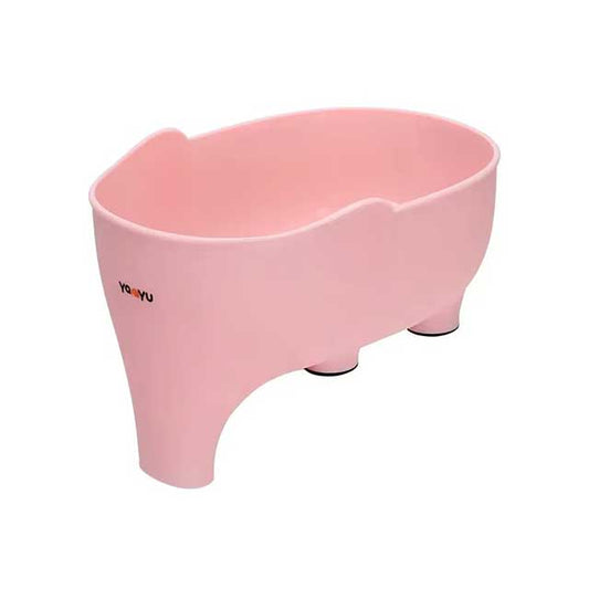 Elephant-Shaped Plastic Drain Basket – Multi-Purpose Kitchen Storage & Strainer for Fruits, Vegetables & Utensils | Cute Household Sink Drain Holder