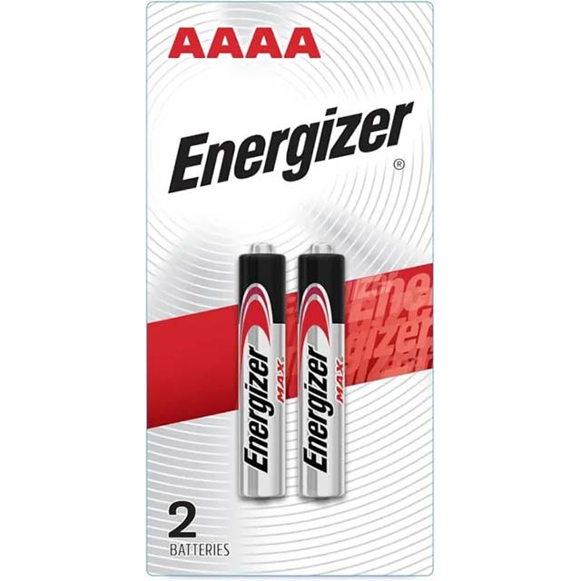 Energizer AAAA Batteries - 1.5 Volt Battery AAAA Alkaline - 2 Count