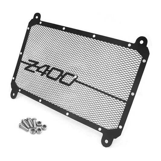 Premium Z400 Engine Radiator Grille Guard Cover Protector for 2018-2020 – High Performance Radiator Bezel Shield for Kawasaki Z400