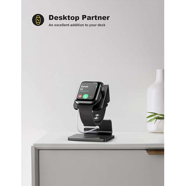 Eono WS-02 Watch Stand - Durable and Stylish Watch Holder for Desk or Nightstand Display