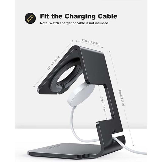 Eono WS-02 Watch Stand - Durable and Stylish Watch Holder for Desk or Nightstand Display