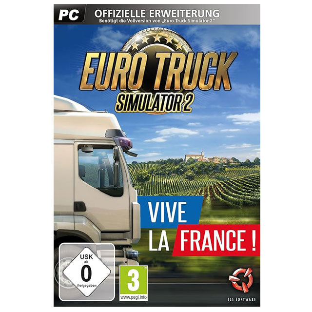 Euro Truck Simulator 2: Vive La France! Expansion [German Version] – Realistic French Road Adventure DLC for ETS2