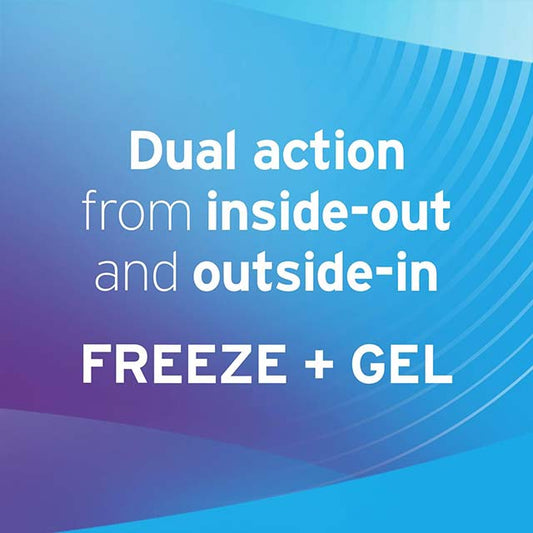 Excilor 2-In-1 Dual Action Freeze &amp; Gel Wart and Verruca Remover – Fast 5-Day Hand &amp; Foot Treatment for Adults &amp; Kids 4+