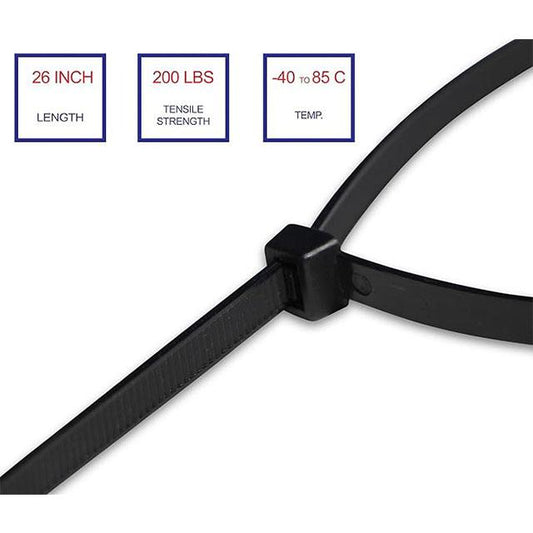 Extra Heavy Duty Zip Ties 26 Inch