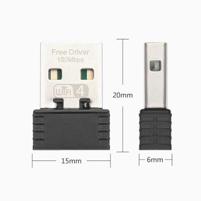 FENVI WiFi 6 USB Adapter AX286 – Mini Wireless Network Dongle 2.4GHz 802.11AX for PC & Laptop | Driver-Free for Windows 10/11