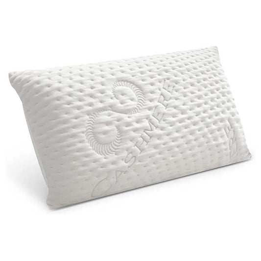 FMP Matratzenmanufaktur Orthopaedic Neck Support Pillow – Viscoelastic Memory Neck Pillow with Adjustable Heights for Optimal Comfort