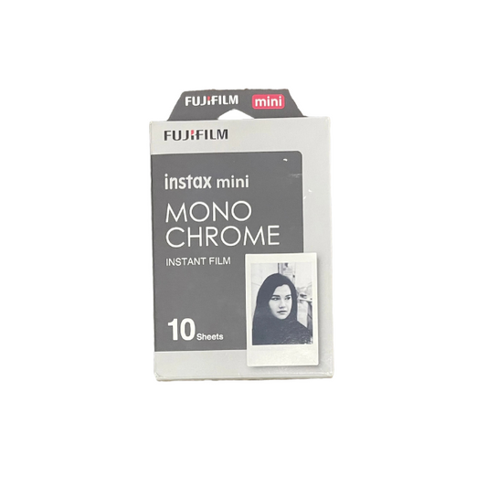 FUJIFILM Instax Mini Monochrome Instant Film – Black & White Film for Instax Mini Cameras