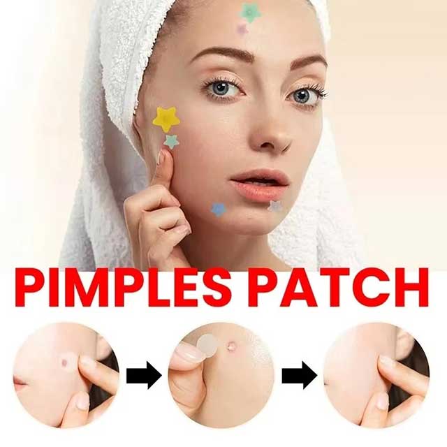 Facial Acne Patch – Spot Treatment for Pimple Marks, Blemishes & Skin Repair Care