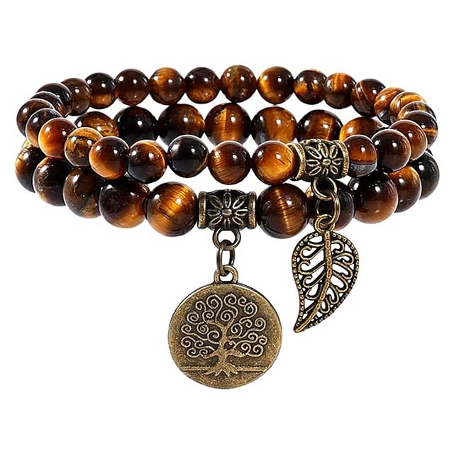 Farfume Real Stones Chakra Bracelet for Women – Authentic Gemstone Healing Jewelry