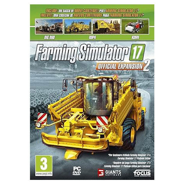 Farming Simulator 17 Official Focus Expansion 2 for PC – Enhance Your Virtual Farm Experience