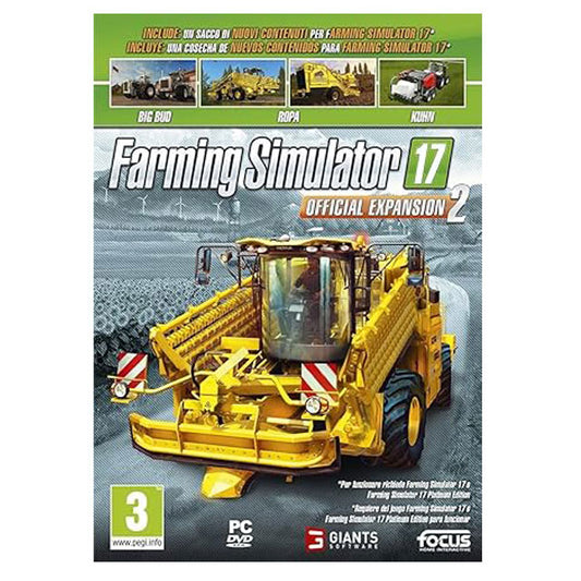 Farming Simulator 17 Official Focus Expansion 2 for PC – Enhance Your Virtual Farm Experience