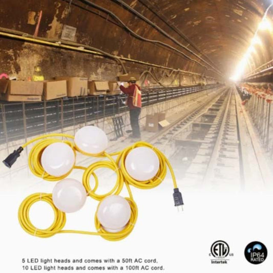 US 120V 27FT Festoon Outdoor String Lights – Unique E26 Socket Christmas &amp; Holiday Lighting