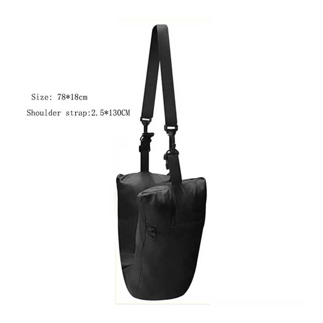 Fillable Travel Neck Pillow – Stuff with Clothes, Lycra Pillowcase with Waterproof Portable Bag