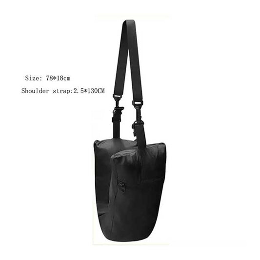 Fillable Travel Neck Pillow – Stuff with Clothes, Lycra Pillowcase with Waterproof Portable Bag