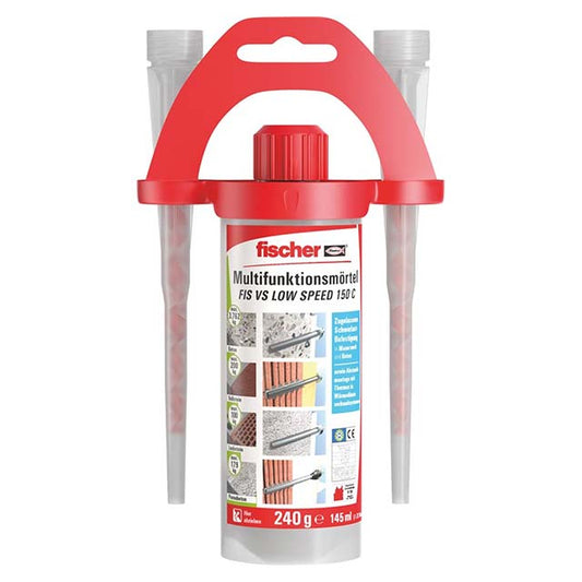 Fischer Multifunctional Mortar I FIS VS 150 C K 145ml – High Performance Adhesive &amp; Sealant for Construction and DIY Projects