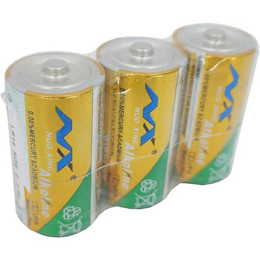 FixtureDisplays® 1.5V Daily Alkaline C Battery