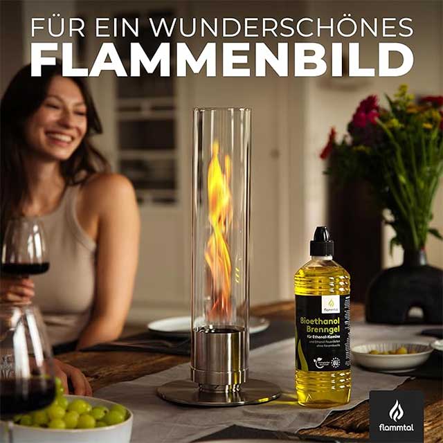 Flammtal Soot-Free Bioethanol Fuel Gel