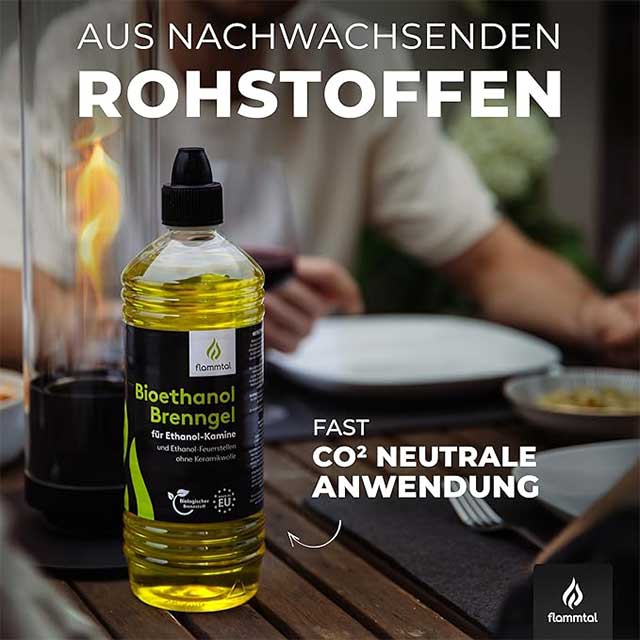 Flammtal Soot-Free Bioethanol Fuel Gel