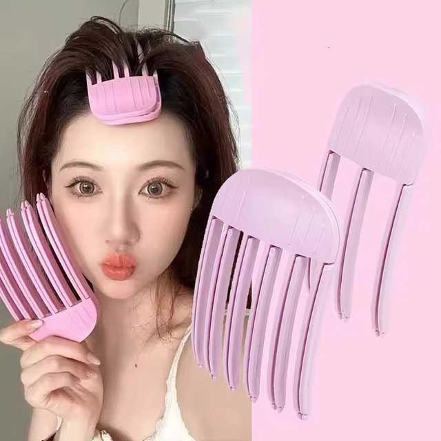 Fluffy Hairpin Curling Clips – Hair Root Volumizing & Bangs Styling Clips for Women | Fixed Shape Rollers