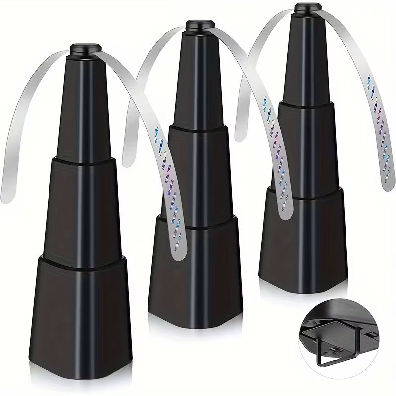 Ventilateurs anti-mouches pour tables – Ventilateur anti-mouches à piles pour tables extérieures et intérieures, répulsif portable pour éloigner les mouches à la maison, sur la terrasse, lors des barbecues et des pique-niques