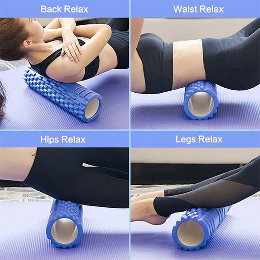 Foam Roller, Super Massage Foam Roller for Car Massage, Exercise Muscle Roller for Muscle Massage, Trigger Point Grid for Yoga