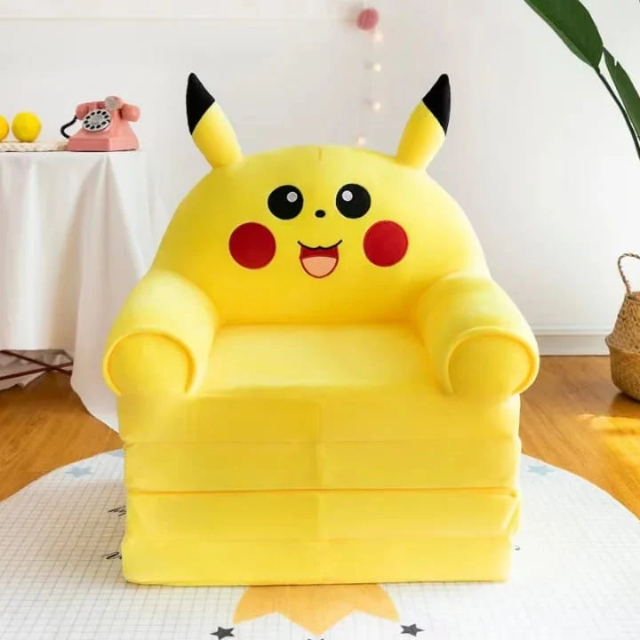 Foldable kids sofa chair