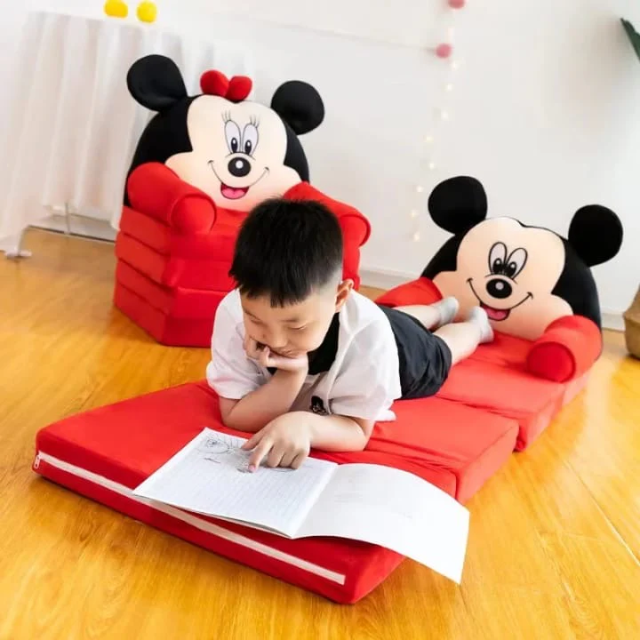 Foldable kids sofa chair
