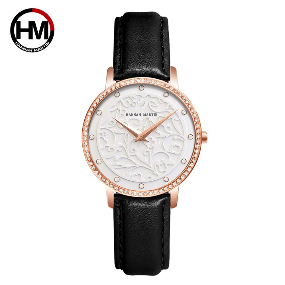 Hannah Martin Leather Women Watch (1073)
