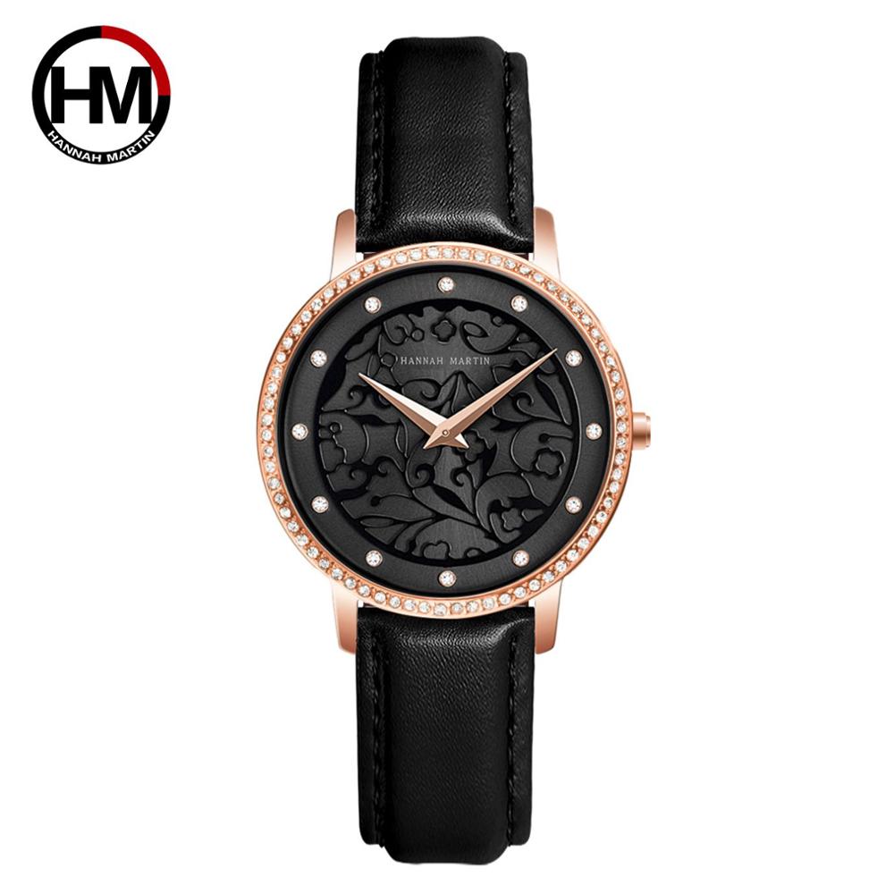 Montre femme en cuir Hannah Martin (1073)
