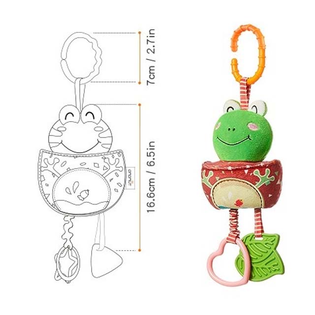 Frog Rattle N 121F – Premium Interactive Baby Toy for Sensory Play and Development