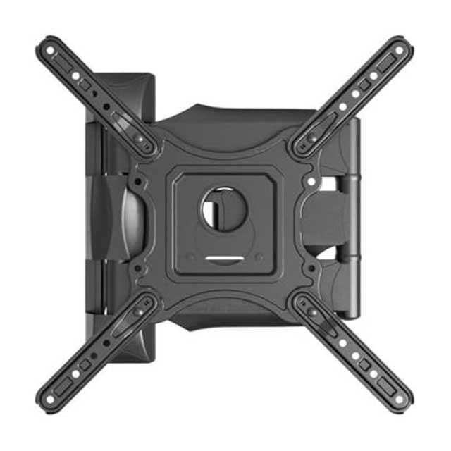 Full Motion TV Wall Mount Bracket for 32–55 Inch TVs – Articulating Swivel, Tilt, Level & Extension | Heavy-Duty Wall Mount Holds up to 110 lbs, Max VESA 400x400mm