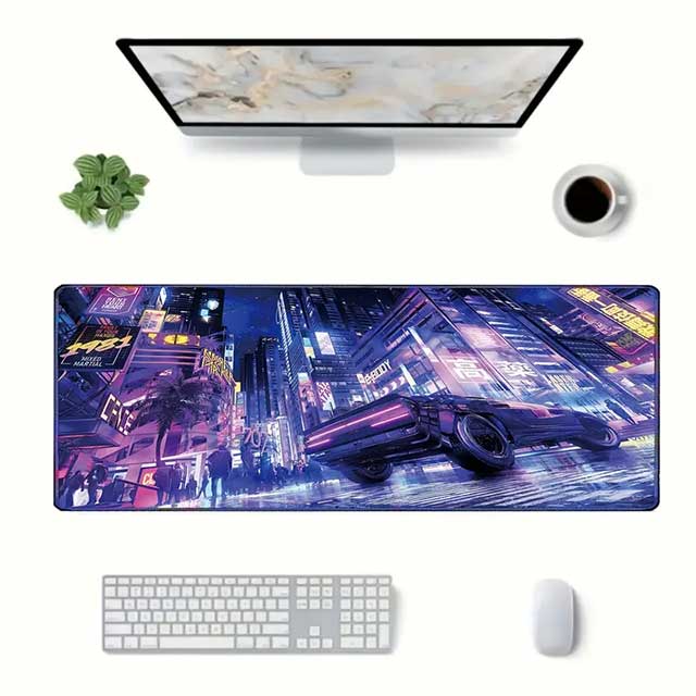 Futuristic Neon Cityscape