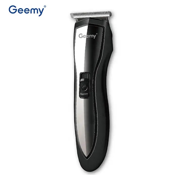 ماكينة حلاقة الشعر القابلة لإعادة الشحن بمنفذ USB Geemy GM-6258 – ماكينة حلاقة احترافية للذقن والشارب والشعر بشفرة T مع 3 أمشاط توجيه