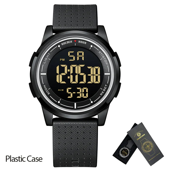 GOLDENHOUR montre num rique multifonction pour hommes mode Sport de plein air r veil Chrono 5bar 4 720x720