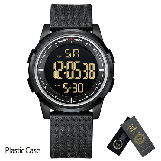 GOLDENHOUR montre num rique multifonction pour hommes mode Sport de plein air r veil Chrono 5bar 4 720x720