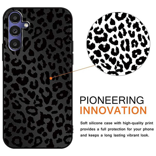 Gabb Phone 4 Pro 6.5" Cute Cheetah &amp; Leopard Print TPU Case – Aesthetic Slim Shockproof Protective Cover for Women &amp; Girls