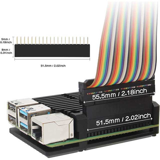 Geekworm Raspberry Pi 4 Armor Case