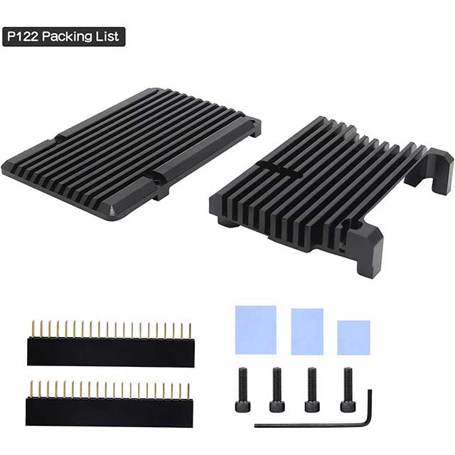 Geekworm Raspberry Pi 4 Armor Case