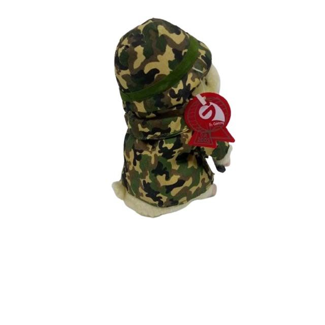 Gemmy 2003 Dancing Hamster Sgt. Scruffy Camouflage Singing Animated Toy Tested