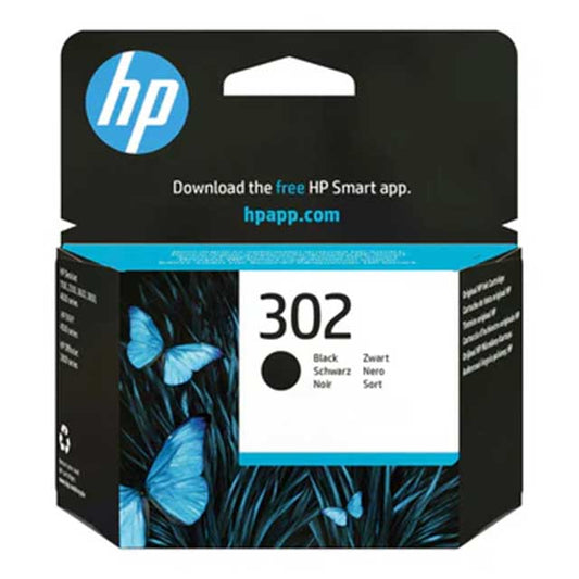 Genuine HP 302 Black Ink Cartridge