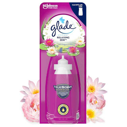 Glade Breeze Sense &amp; Spray Refill – 18 ml Relaxing Zen Fragrance Replacement for Glade Air Freshener Device