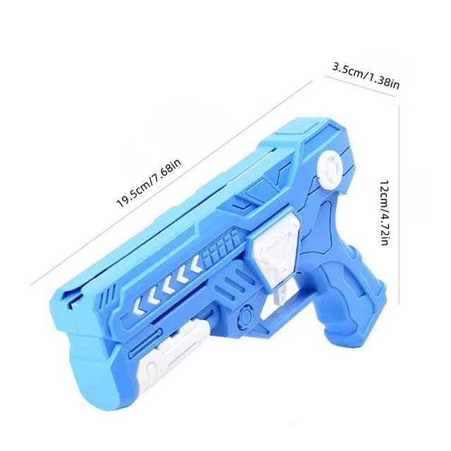 Glowing Foam Catapult Glider Airplane Toy – 10M Launcher Aircraft Gun for Kids Outdoor Flying Games