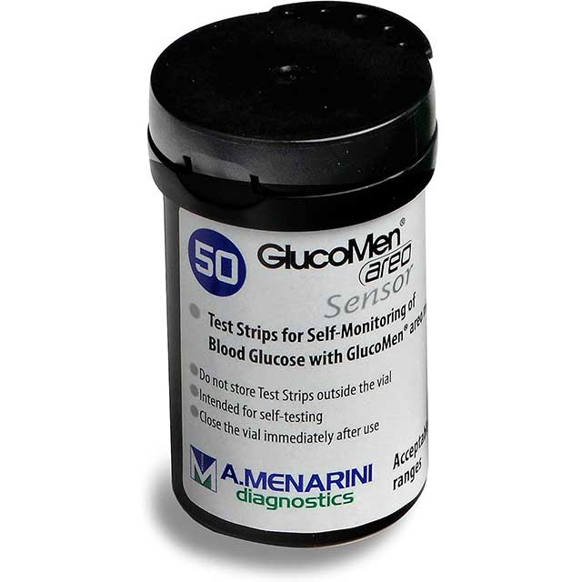 Glucomen AREO Glucose Diabetes Test Strips